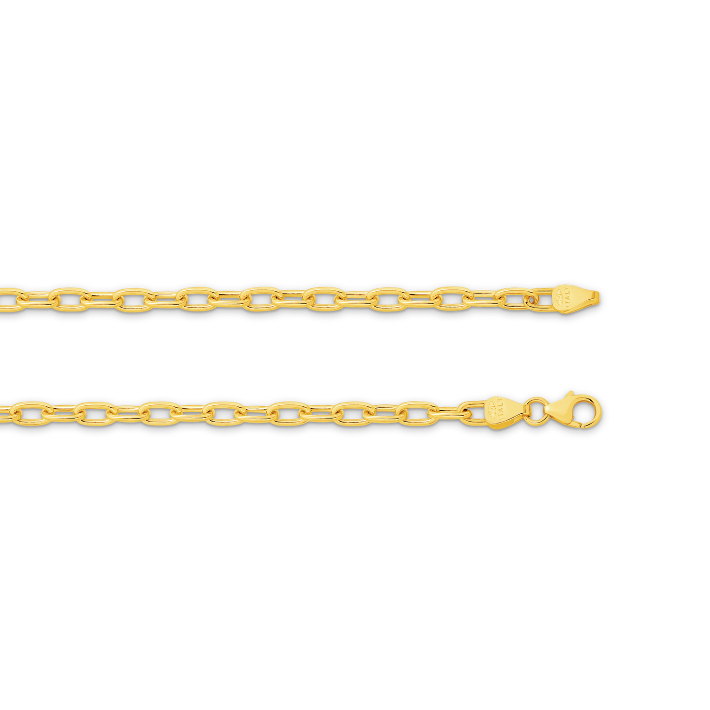 Levont Yellow Gold Paper Clip Chain