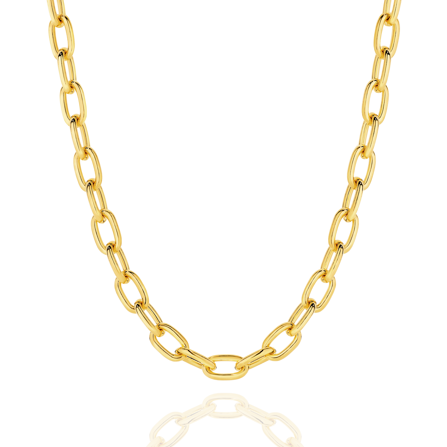 Levont Yellow Gold Paper Clip Chain