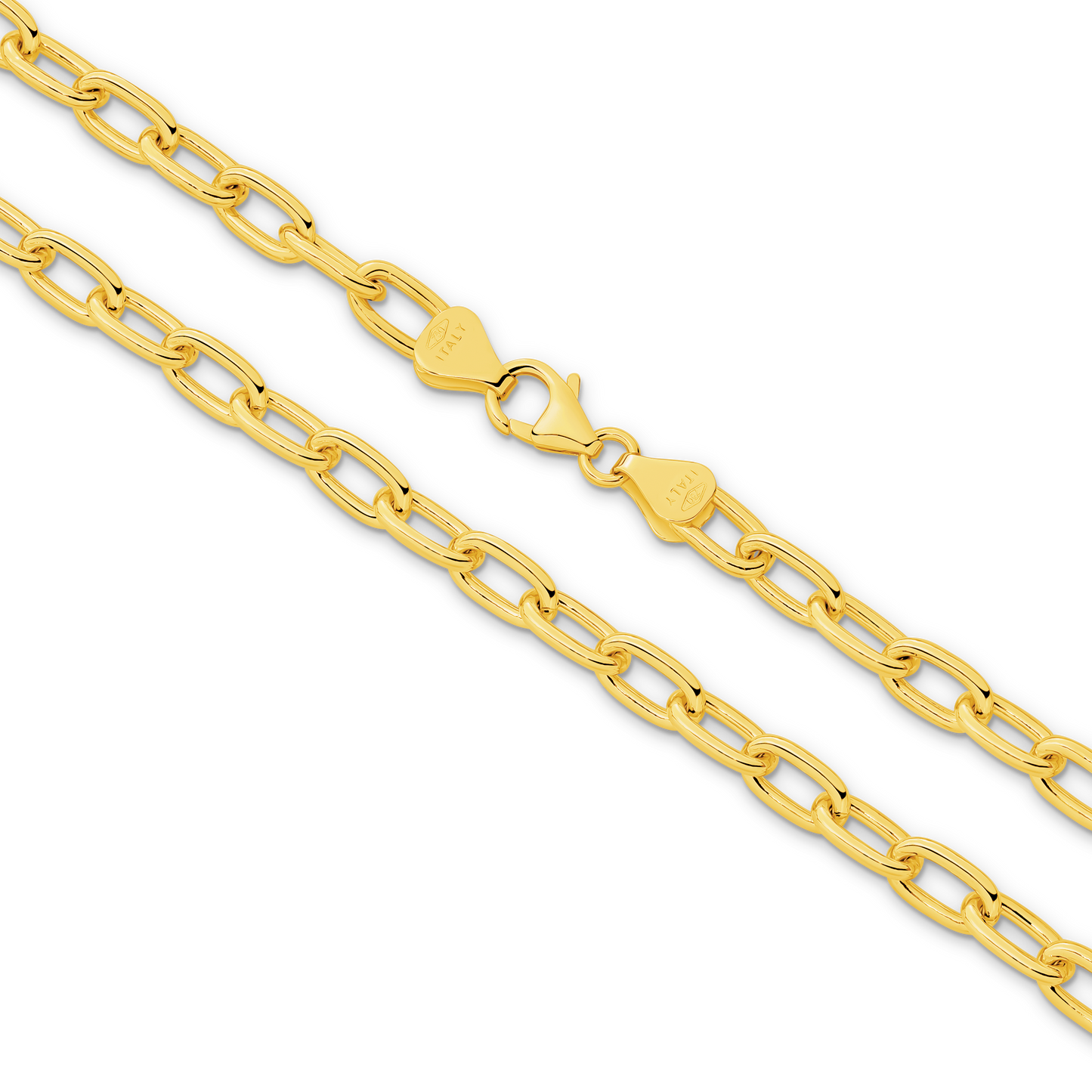 Levont Yellow Gold Paper Clip Chain