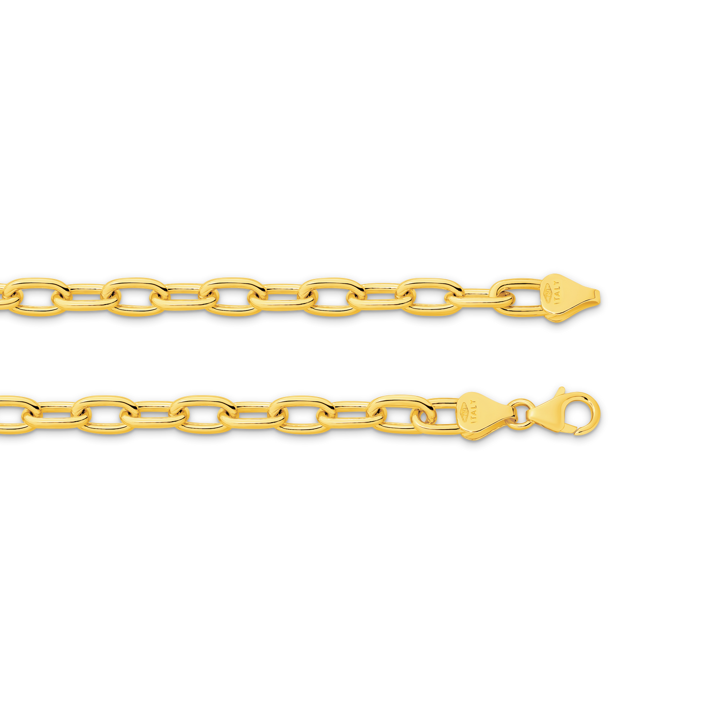 Levont Yellow Gold Paper Clip Chain