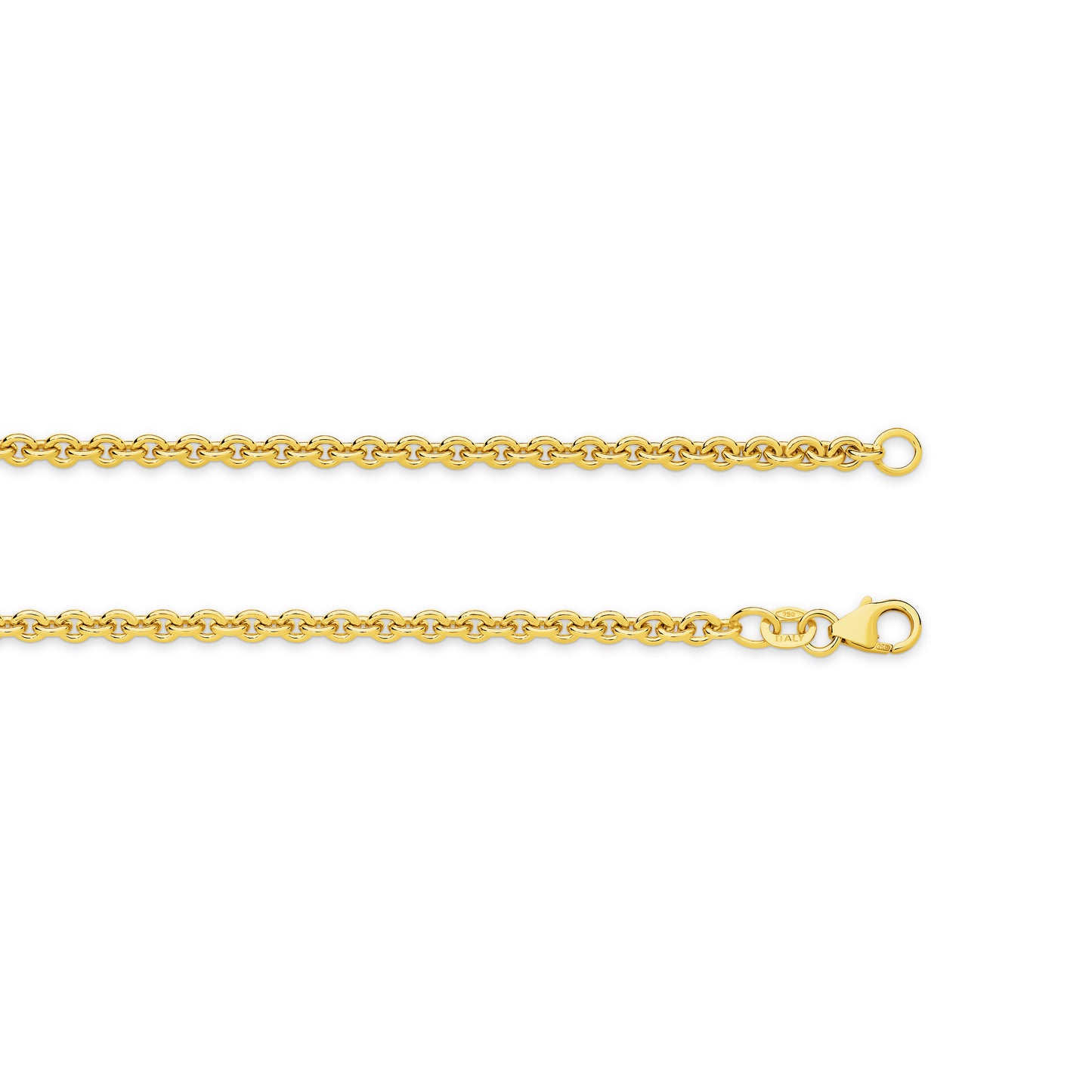 Levont Yellow Gold Solid Cable Chain