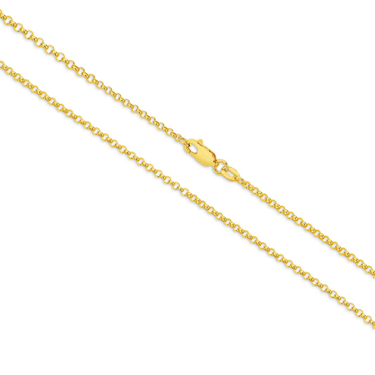 Levont 2.04mm Gold Belcher Bracelet