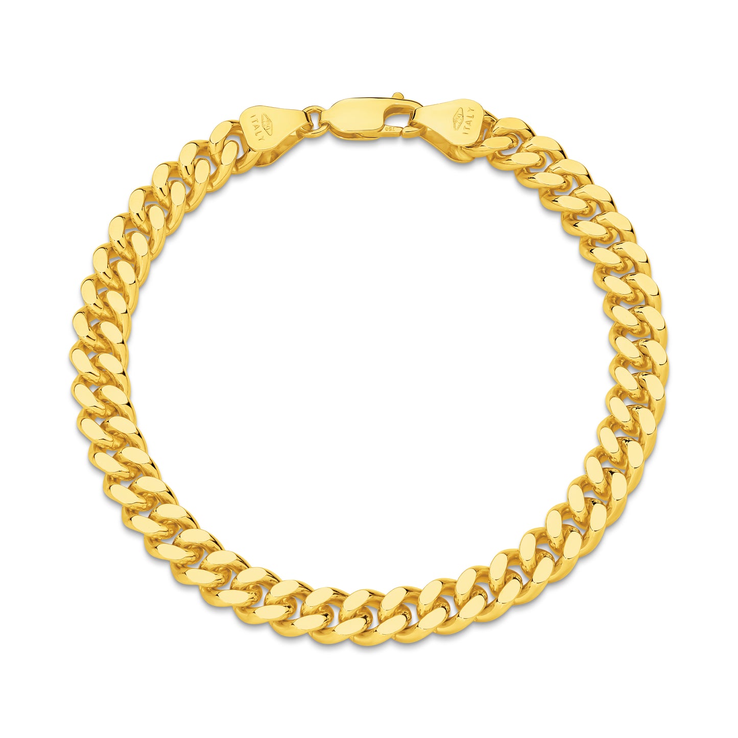 Levont 7.16mm Diamond Cut Curb Bracelet
