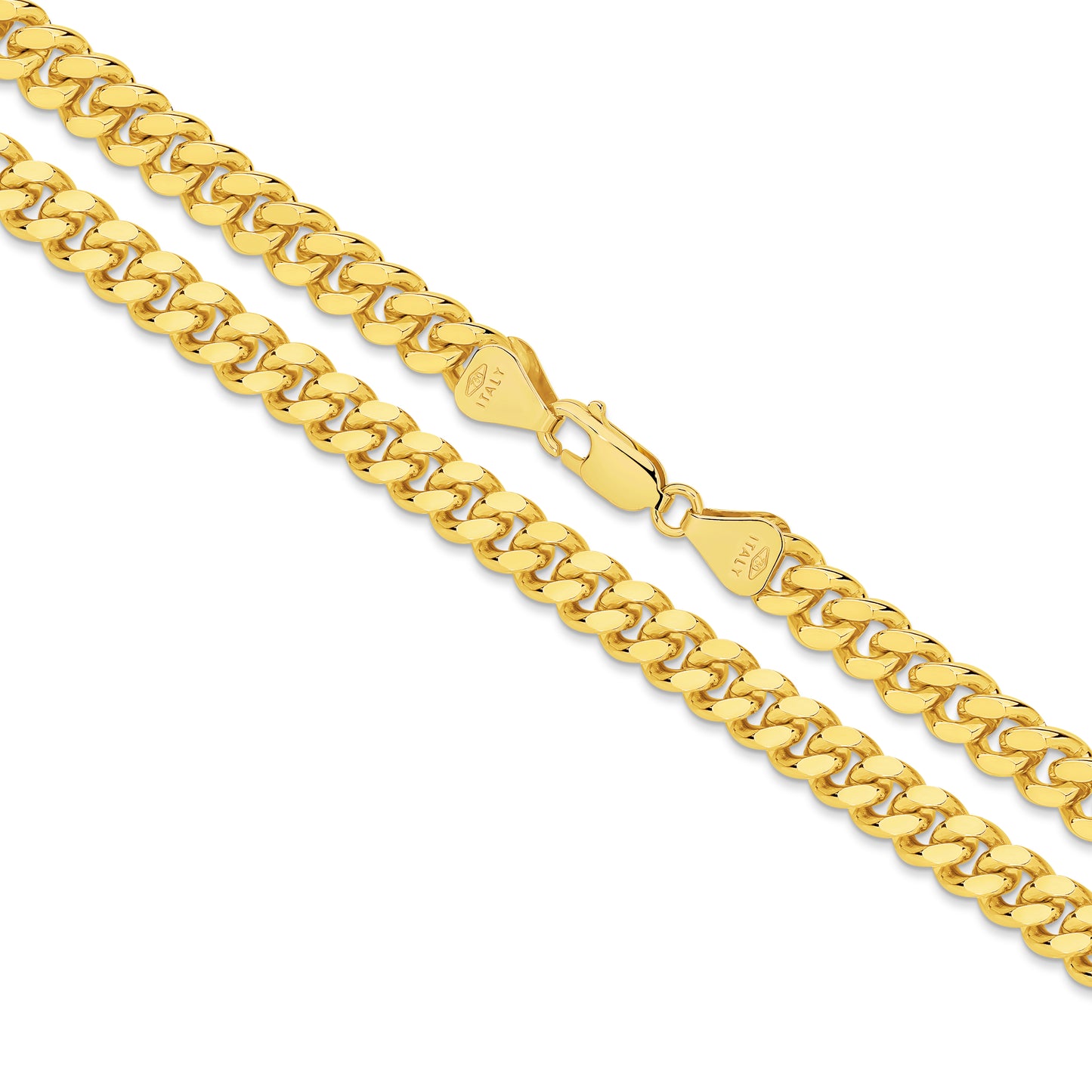 Levont 7.16mm Diamond Cut Curb Bracelet