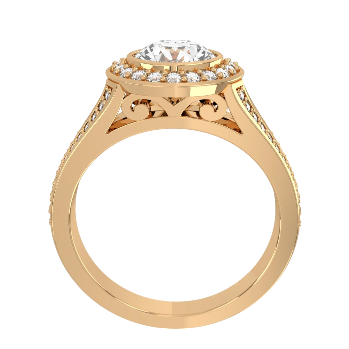 Levont Atelier Theovalin Engagement Ring