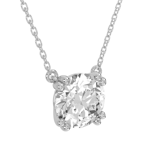 Levont Atelier Round Brilliant Double Claw Pendant