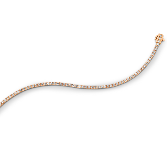Levont 2ct Diamond Tennis Band in Rose Gold