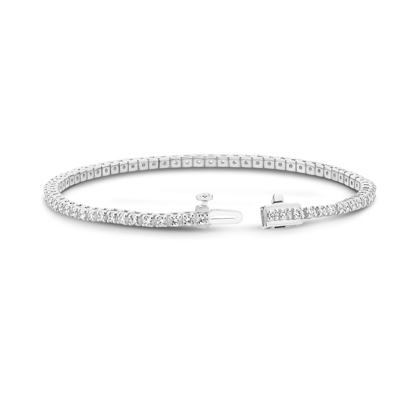 Levont 2ct Diamond Tennis Band in White Gold