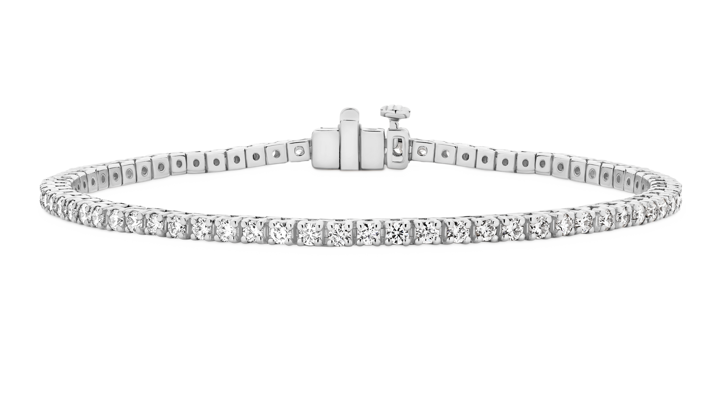 Levont 2ct Diamond Tennis Band in White Gold