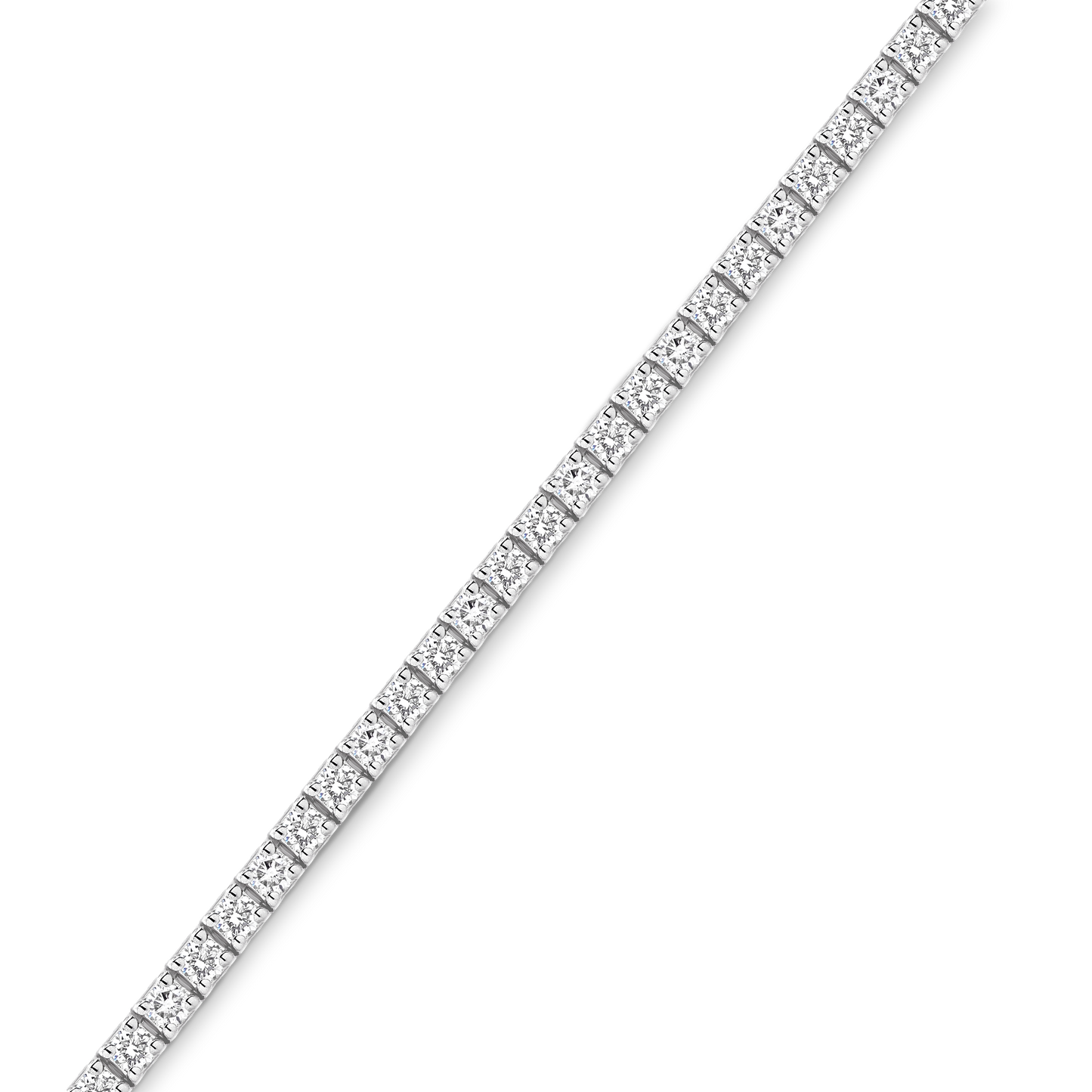 Levont 3ct Diamond Tennis Band in White Gold