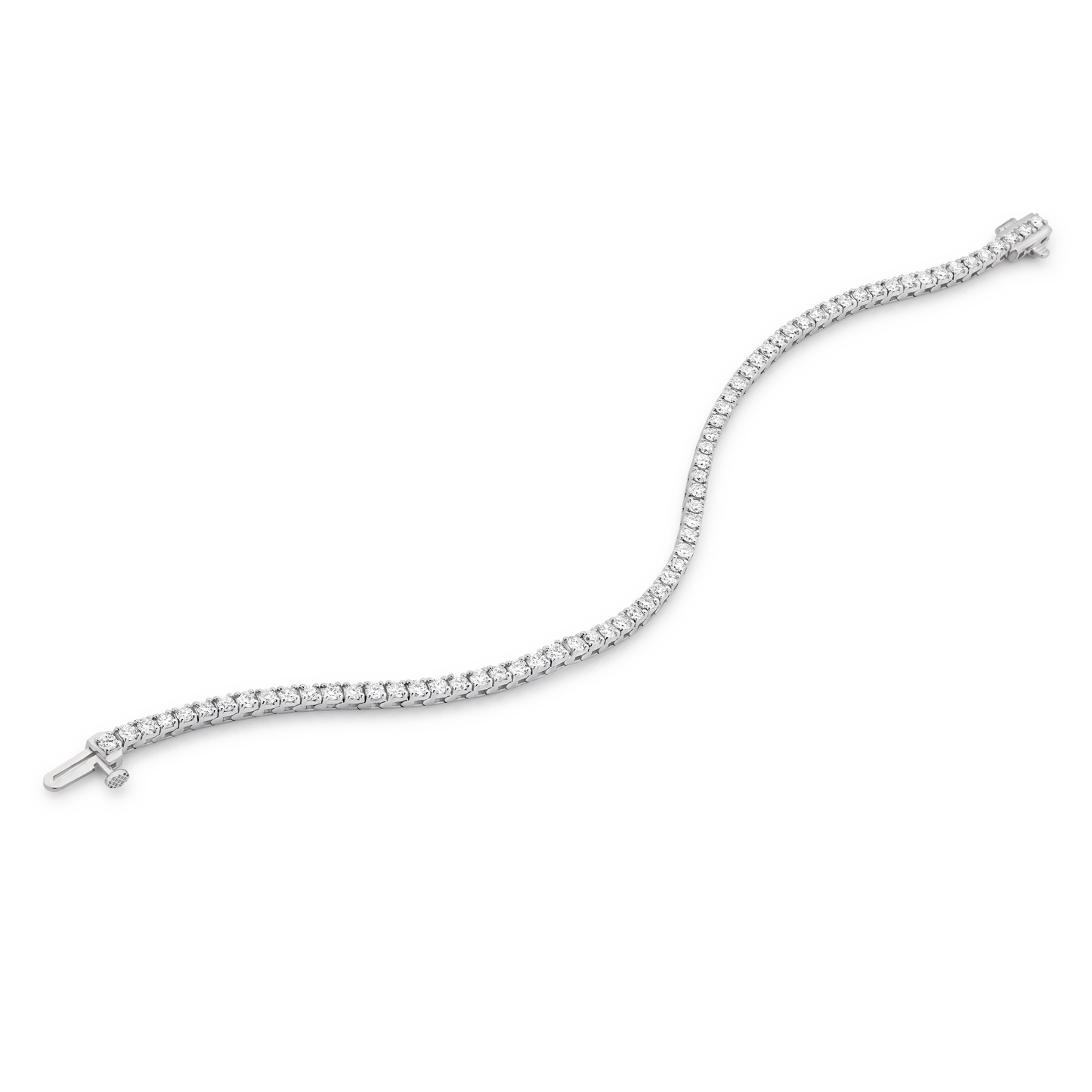 Levont 3ct Diamond Tennis Band in White Gold