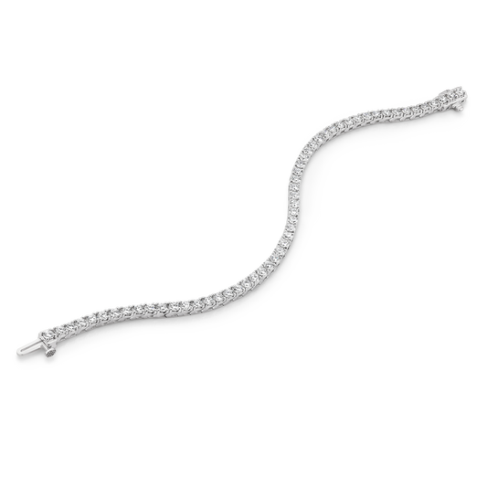 Levont 5ct Diamond Tennis Band in White Gold