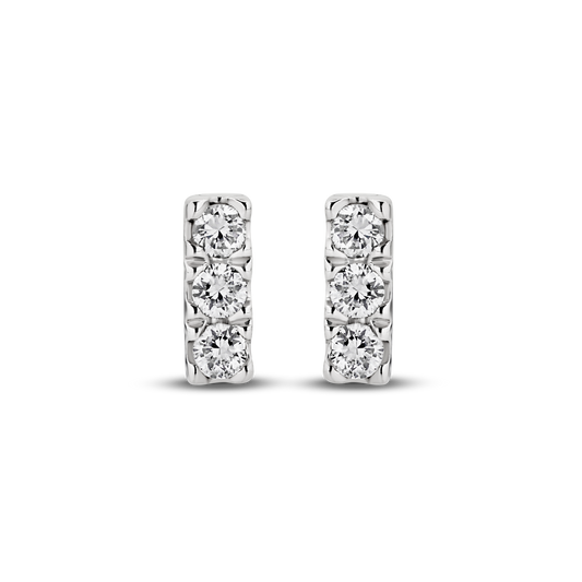 Levont Line Diamond Earring Studs