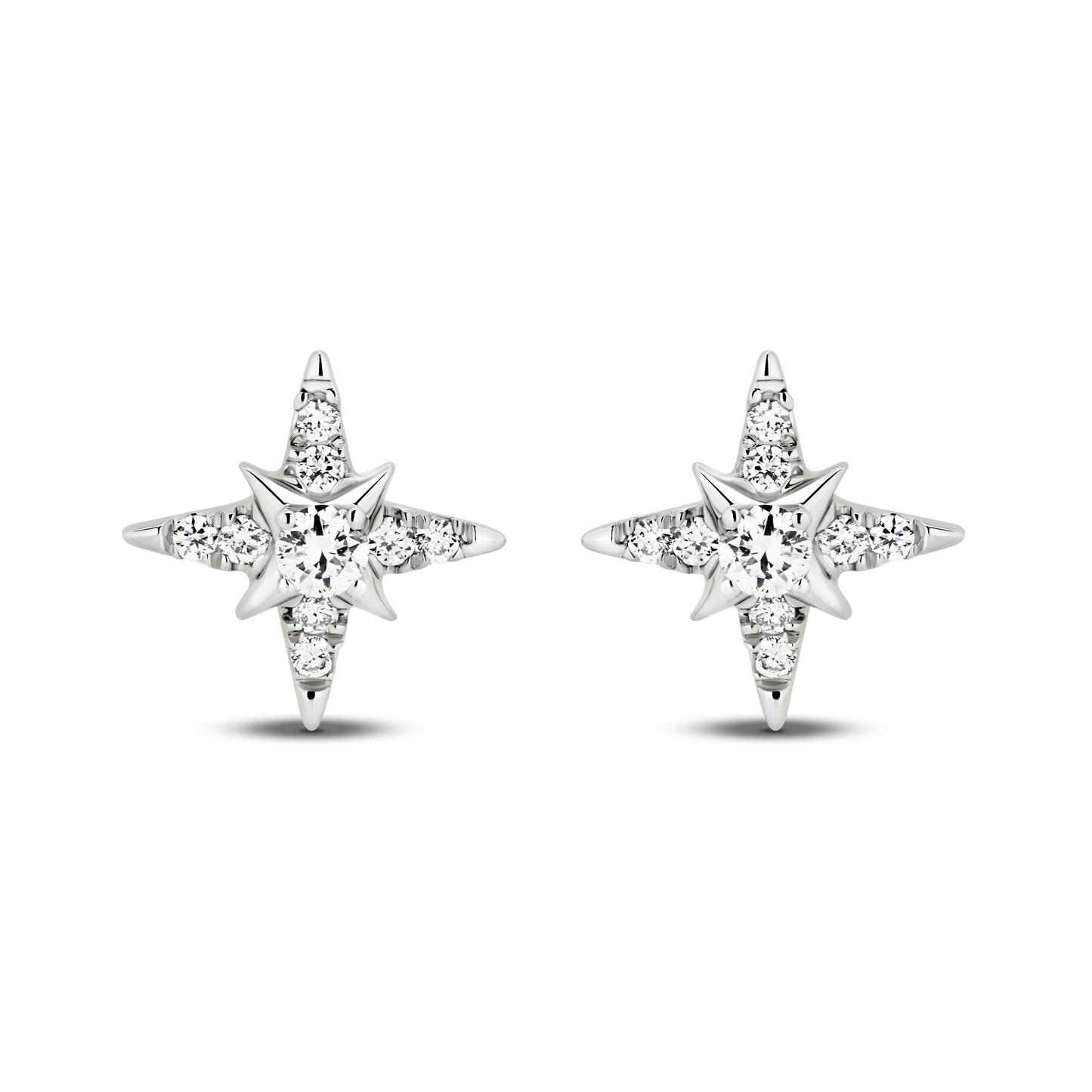 Levont Star Diamond Earring Studs