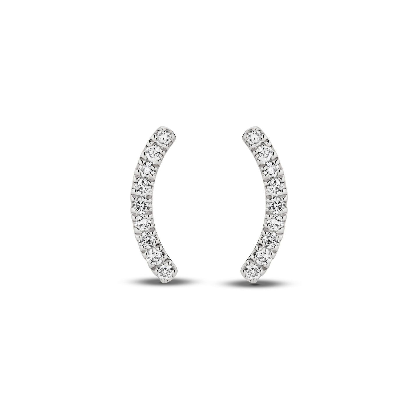 Levont Smiley Diamond Earring Studs