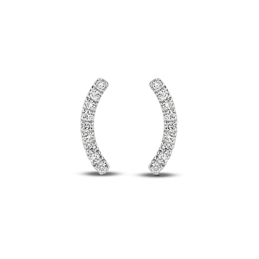 Levont Smiley Diamond Earring Studs