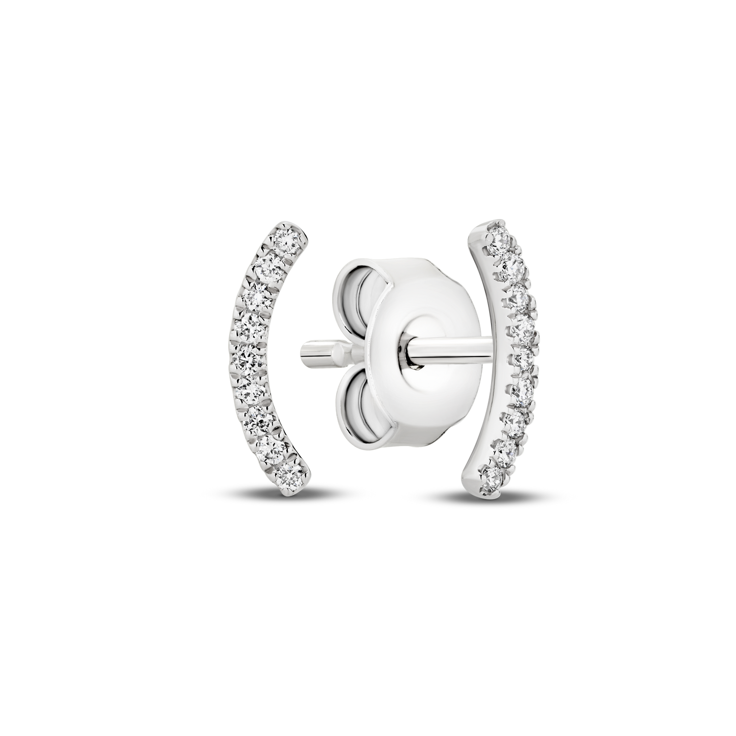 Levont Smiley Diamond Earring Studs