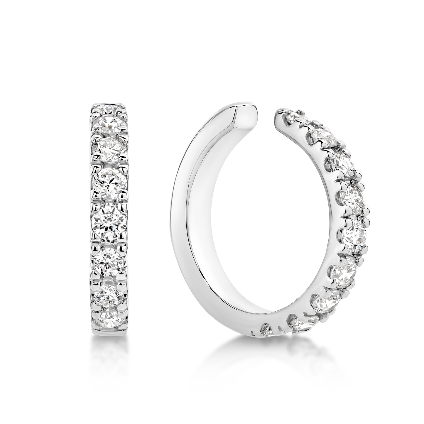Levont Gold And Diamond Earcuffs