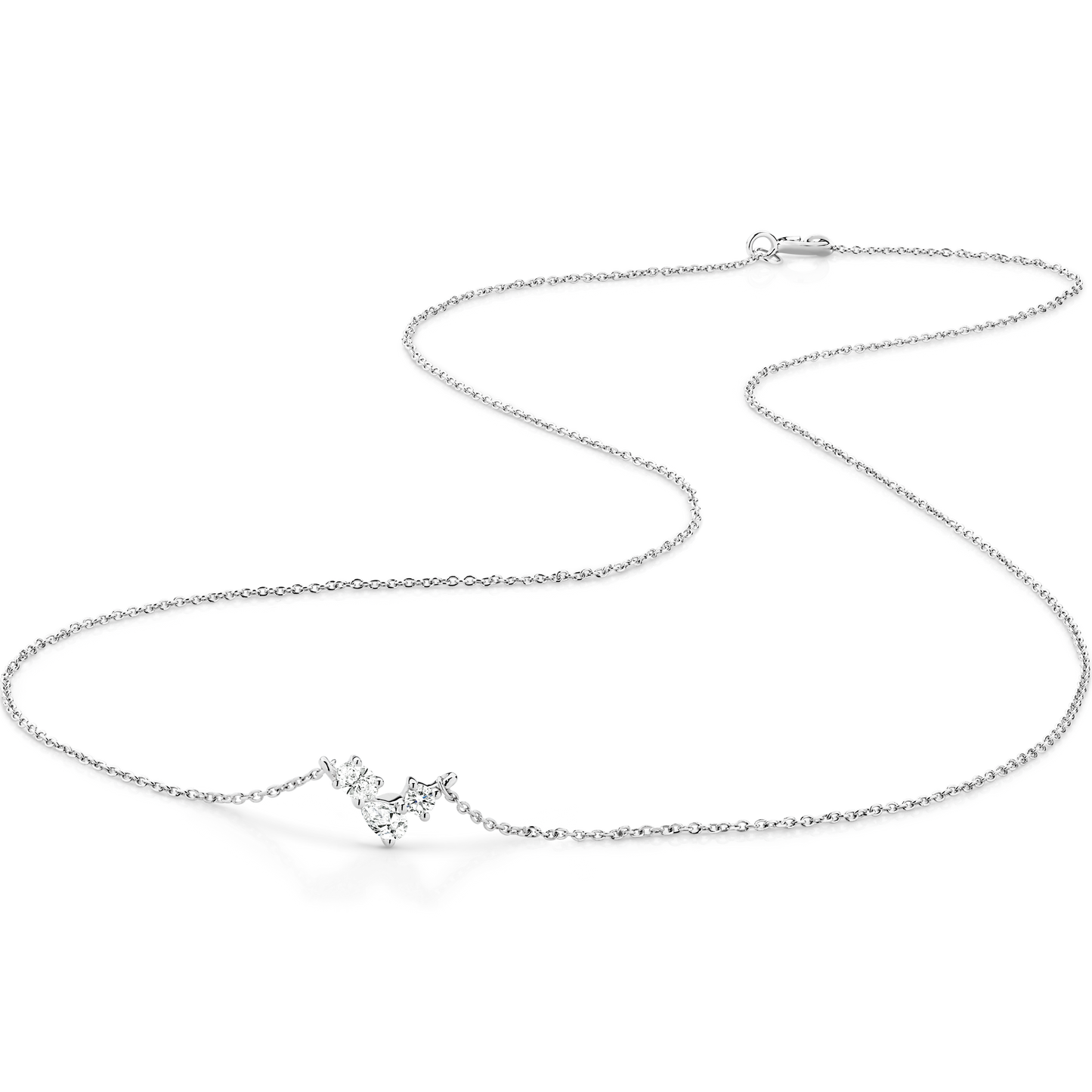 Levont Triple Diamond Gold Pendant