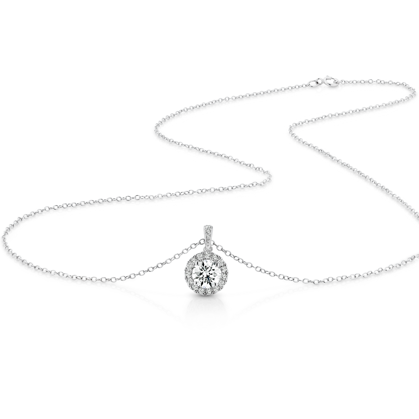 Levont Glamorous Diamond Halo Pendant