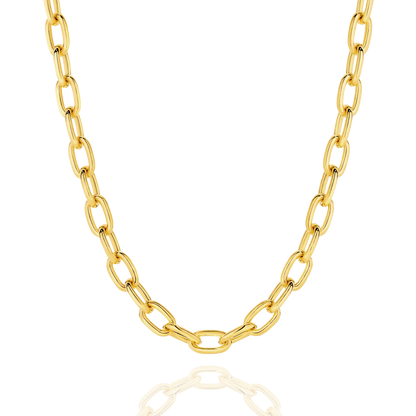 Levont Yellow Gold Paper Clip Chain