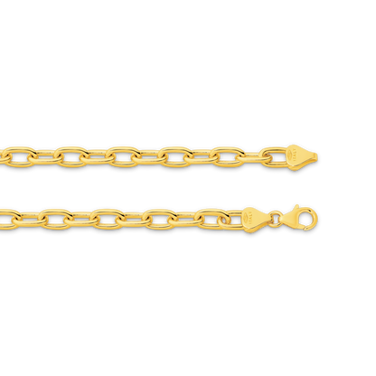 Levont Yellow Gold Paper Clip Chain