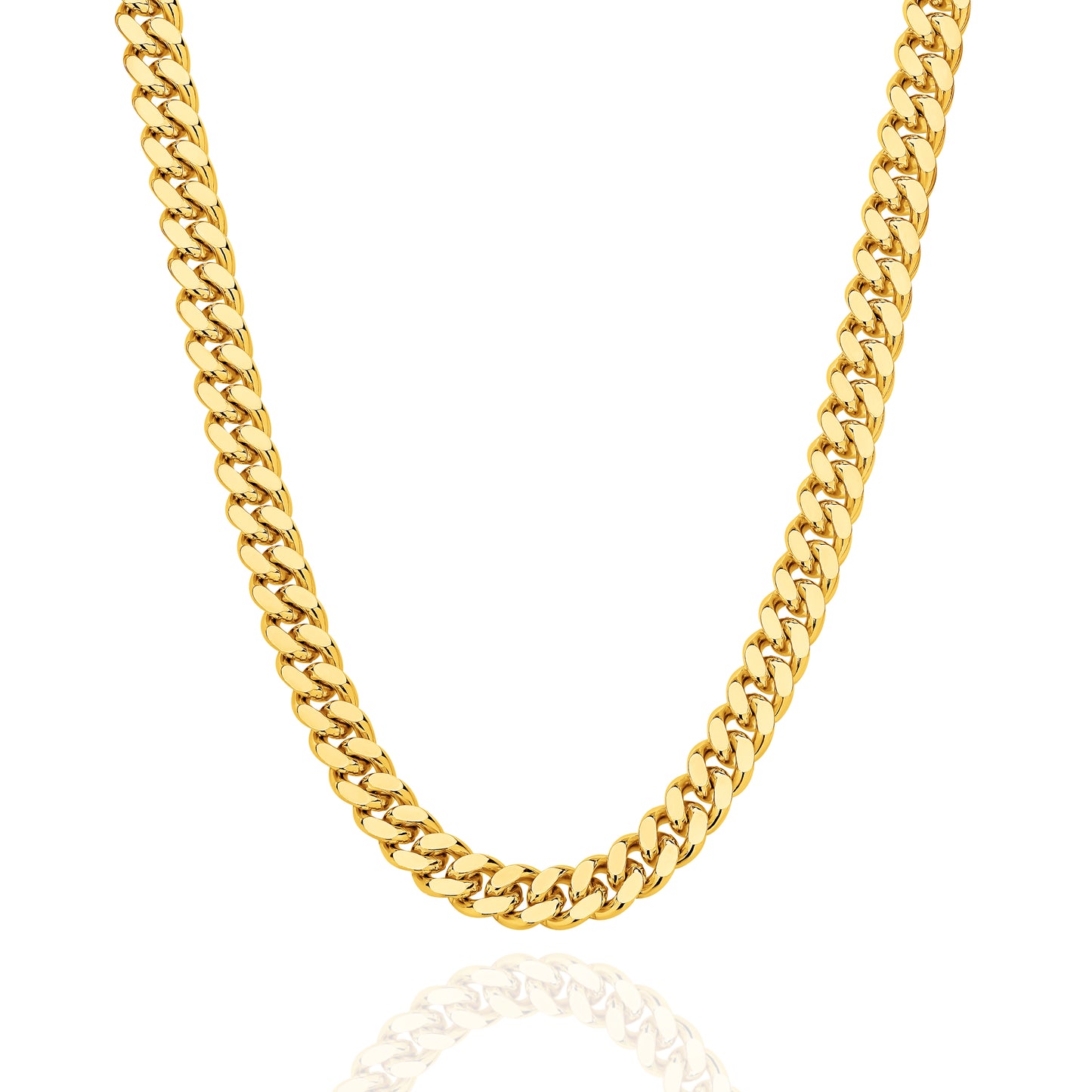 Levont Yellow Gold Diamond Cut Curb Chain