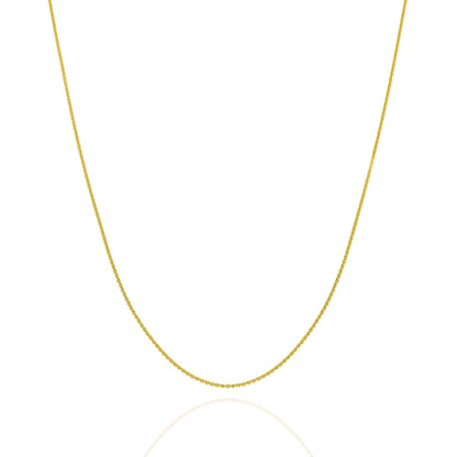 Levont Three Finishes Gold Cable Chain