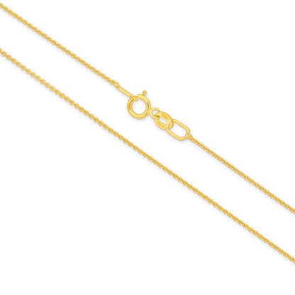 Levont Three Finishes Gold Cable Chain
