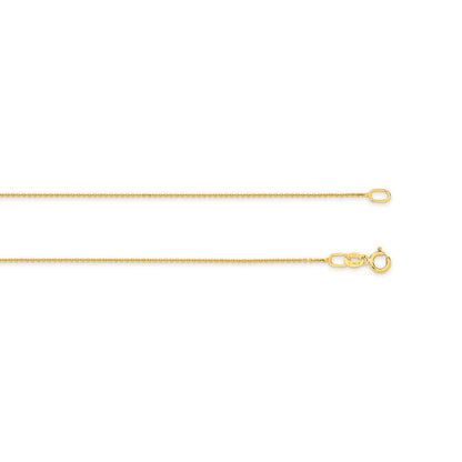 Levont Three Finishes Gold Cable Chain