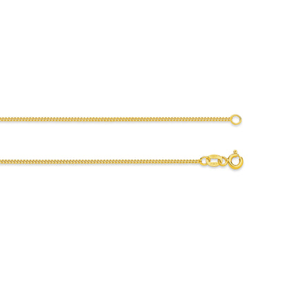 Levont Yellow Gold Diamond Cut Curb Chain