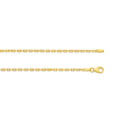 Levont Three Finishes Diamond Cut Anchor Chain