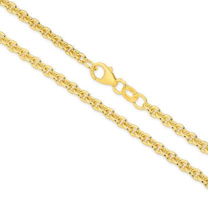Levont Yellow Gold Solid Cable Chain