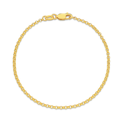 Levont 2.04mm Gold Belcher Bracelet
