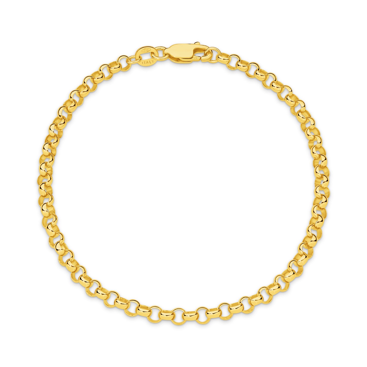 Levont 3.34mm Gold Belcher Bracelet