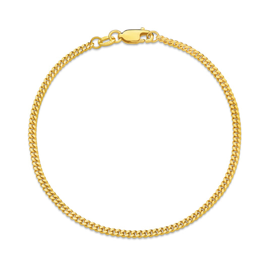 Levont 2.16mm Diamond Cut Curb Bracelet