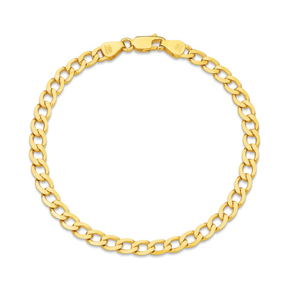 Levont 4.84mm Flat Curb Gold Bracelet