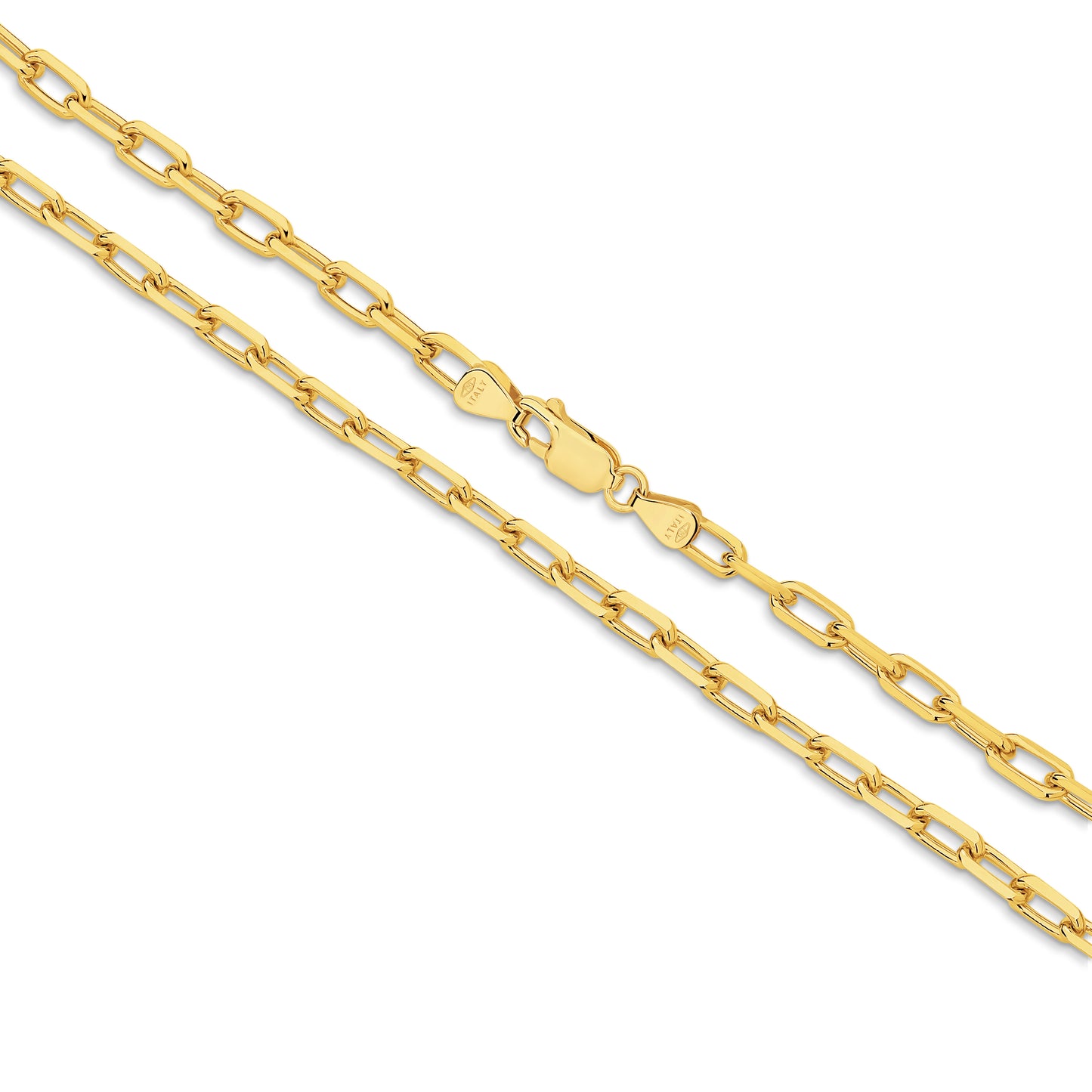 Levont 3.74mm Diamond Cut Paper Clip Bracelet