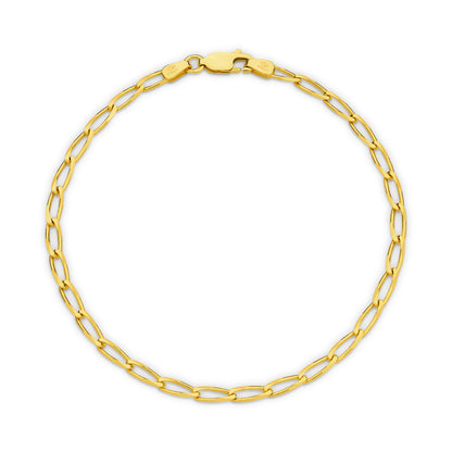 Levont 2.8mm Flat Curb Long Links Bracelet