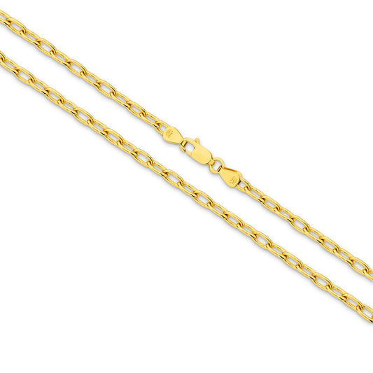 Levont 2.8mm Flat Curb Long Links Bracelet