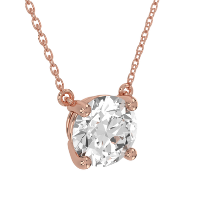 Levont Atelier Round Brilliant Floating Claw Pendant