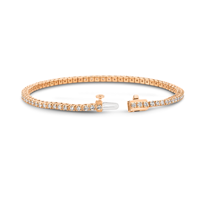 Levont 2ct Diamond Tennis Band in Rose Gold