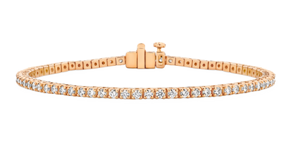 Levont 2ct Diamond Tennis Band in Rose Gold