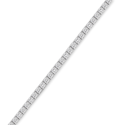 Levont 3ct Diamond Tennis Band in White Gold