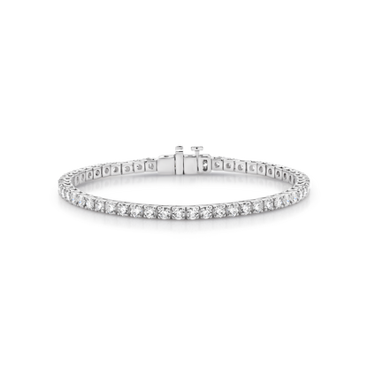 Levont 5ct Diamond Tennis Band in White Gold