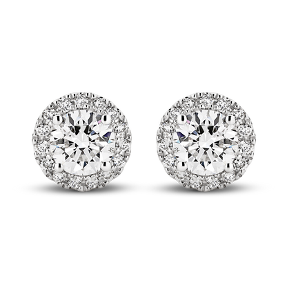 Levont Glamorous Diamond Halo Earrings