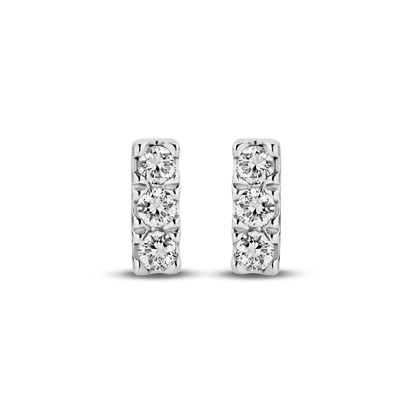 Levont Line Diamond Earring Studs