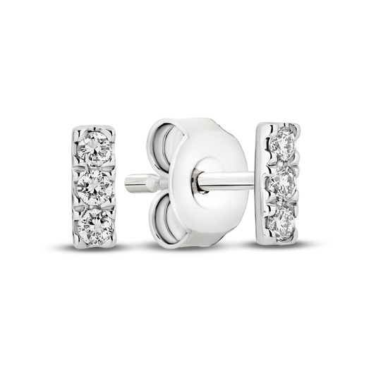 Levont Line Diamond Earring Studs