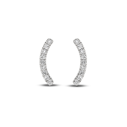 Levont Smiley Diamond Earring Studs