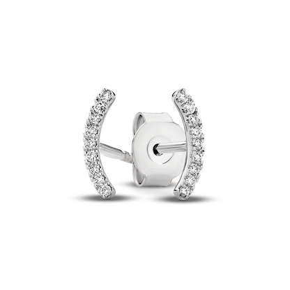 Levont Smiley Diamond Earring Studs